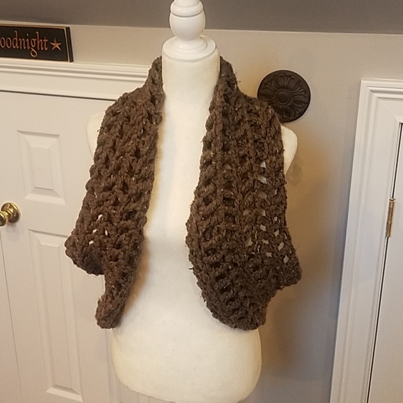 Hand Crocheted Infinity Scarf - Picture 3 of 7